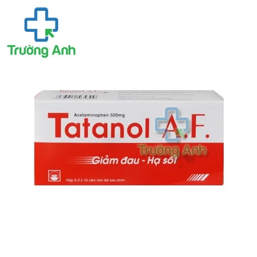 Tatanol A.F 500mg Pymepharco - Thuốc giảm đau, hạ sốt